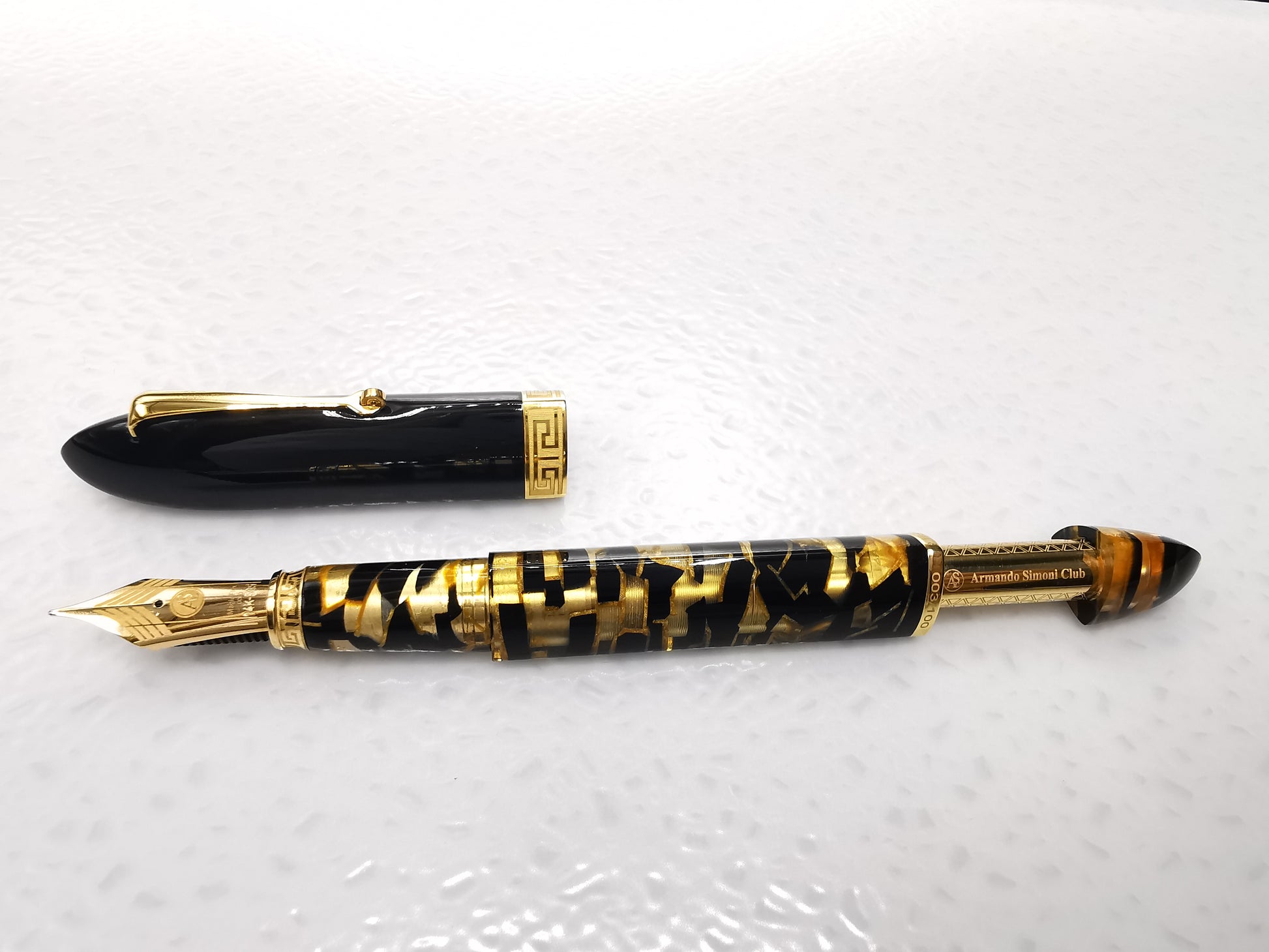 ASC Triangolo Black Lucens Gold Limited Edition - nibs.com