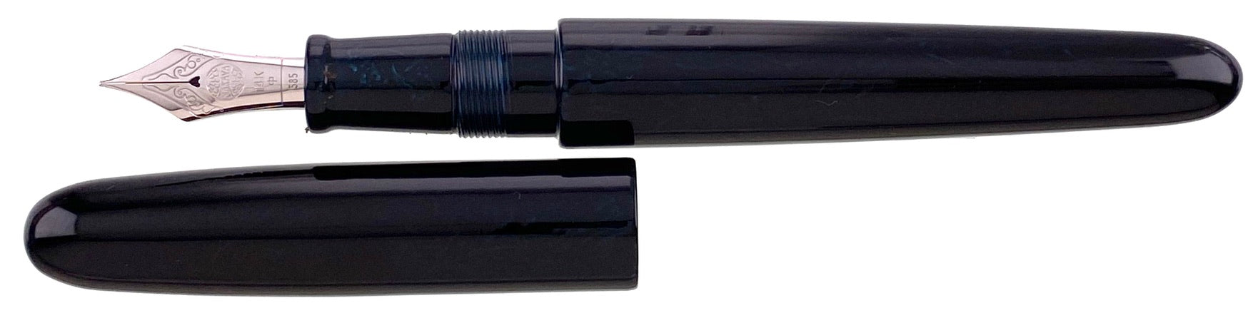 Nakaya Portable Cigar Ascending Dragon 3 Ao-tamenuri - nibs.com