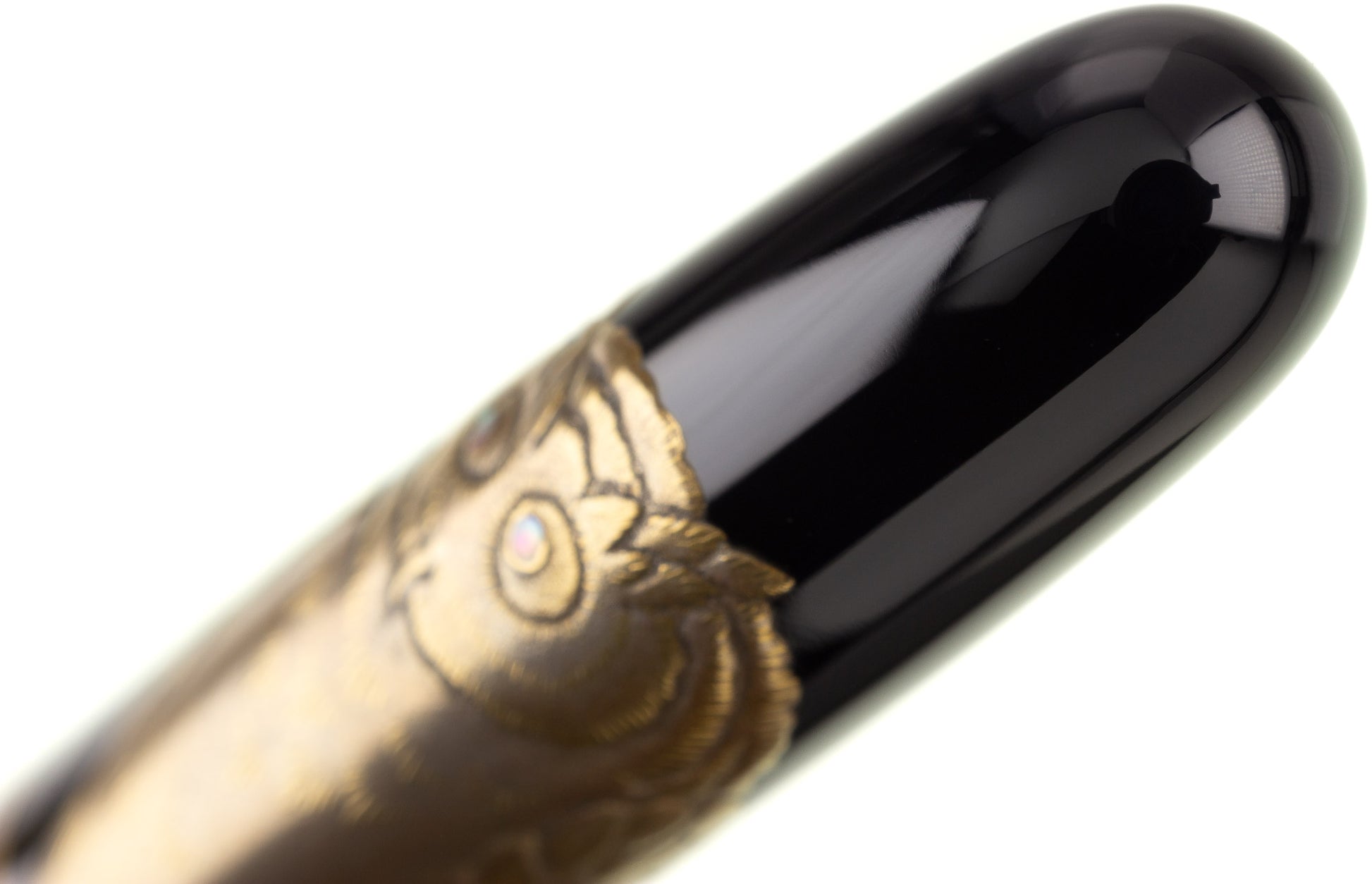 Nakaya Portable Cigar Maki-e Owl - nibs.com