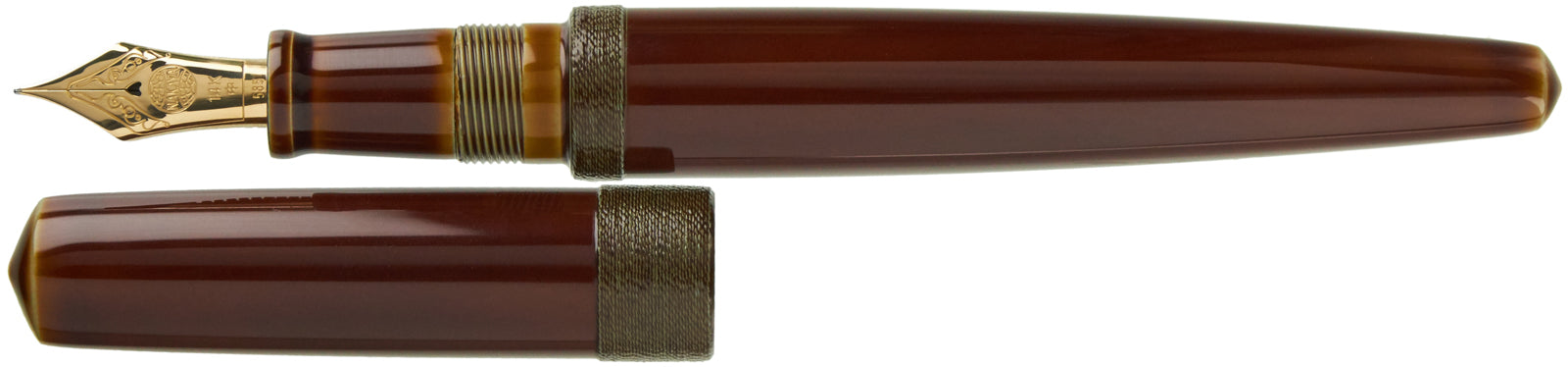 Nakaya Naka-ai Cigar String Rolled Heki-tamenuri - nibs.com