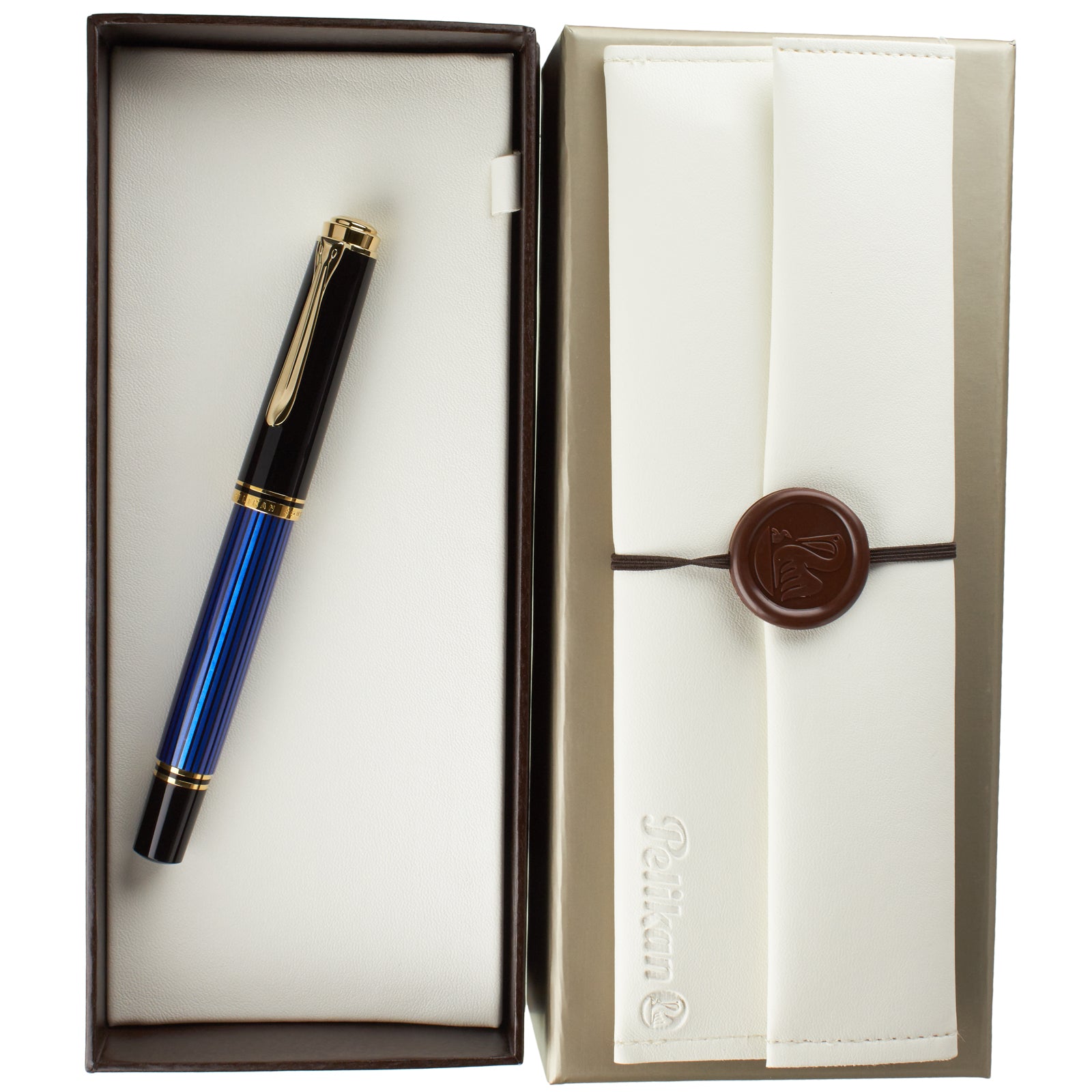 Pelikan Souverän M400 Blue Stripe - nibs.com