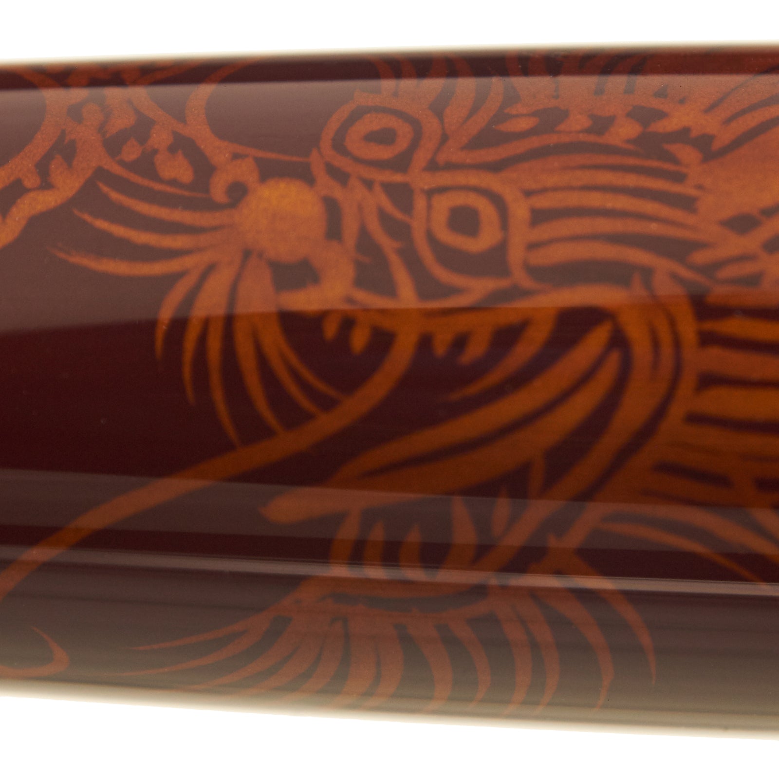 Nakaya Portable Writer Ascending Dragon Aka-tamenuri - nibs.com