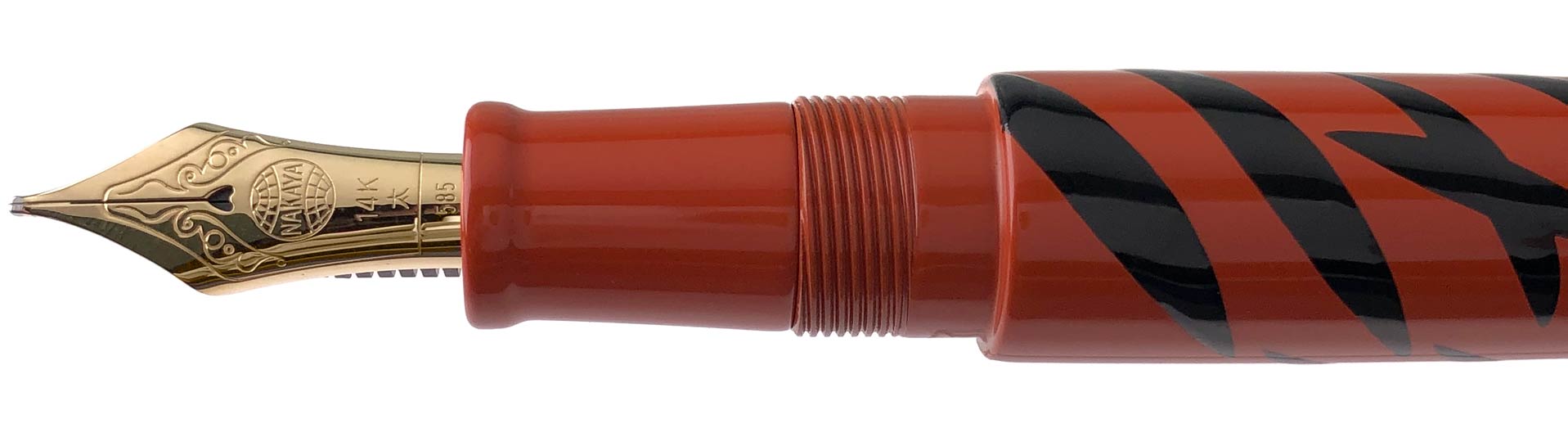 Nakaya Naka-ai Writer Pen of the Year 2022 - Orange Tiger - nibs.com