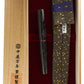 Nakaya Piccolo Cigar Housoge Kuro-tamenuri Charcoal - nibs.com