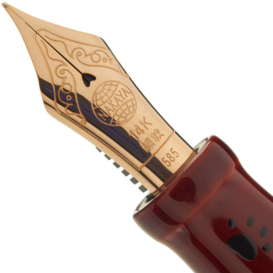 Nakaya Piccolo Cigar Enjoying The Moon Cat - nibs.com