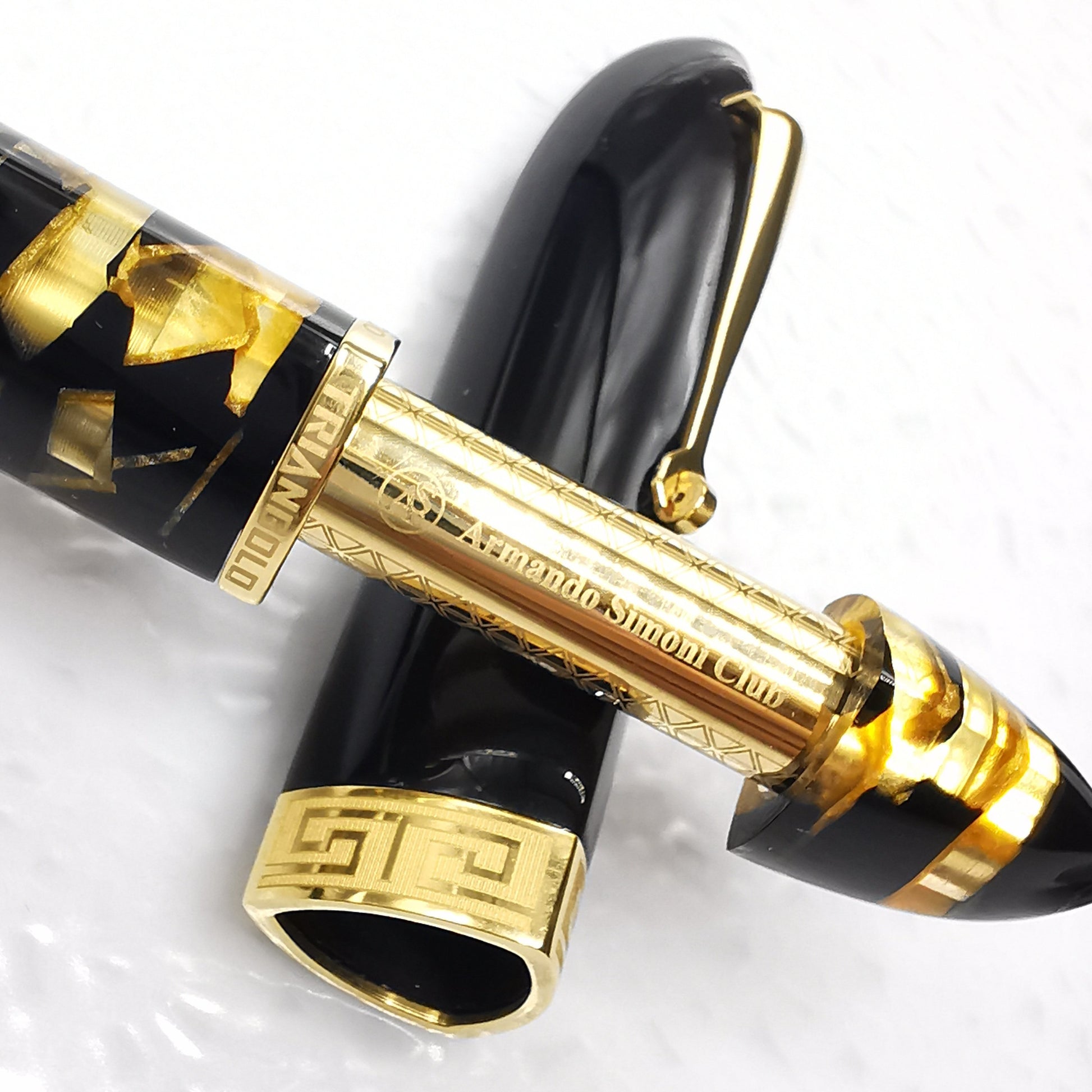 ASC Triangolo Black Lucens Gold Limited Edition - nibs.com