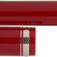 Pilot Falcon Resin Red Rhodium - nibs.com