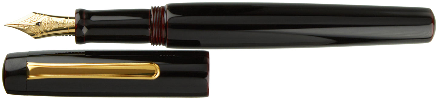 Nakaya Neo Standard Kuro-tamenuri - nibs.com