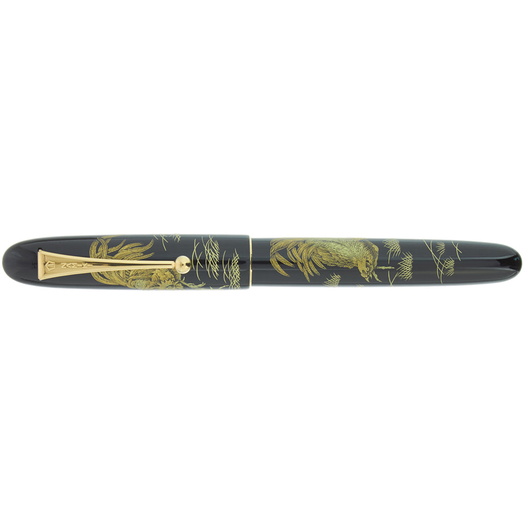 Namiki Yukari Royale Chinkin Royal Rooster - nibs.com