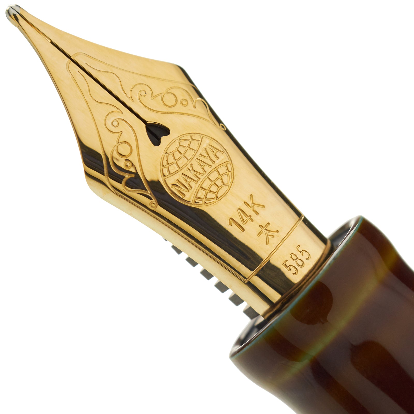Nakaya 17mm Long Cigar Heki-tamenuri - nibs.com