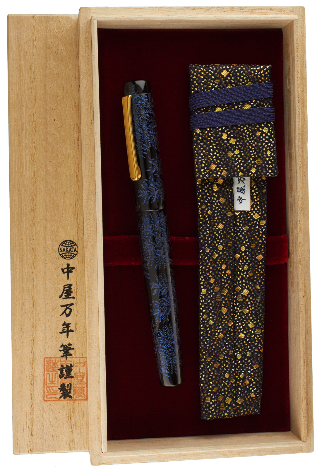 Nakaya Neo Standard Shinobu Blue - nibs.com