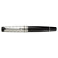 Aurora Riflessi Sterling Silver Cap Black Barrel - nibs.com