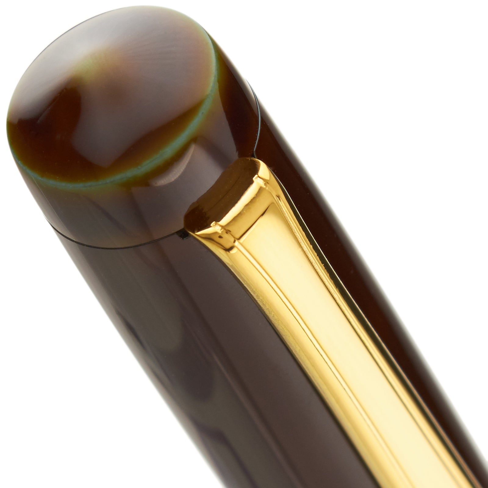 Nakaya Naka-ai Writer Ballpen Heki-tamenuri Gold - nibs.com