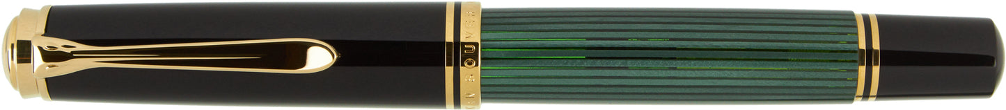 Pelikan Souverän M1000 Green Stripe - nibs.com