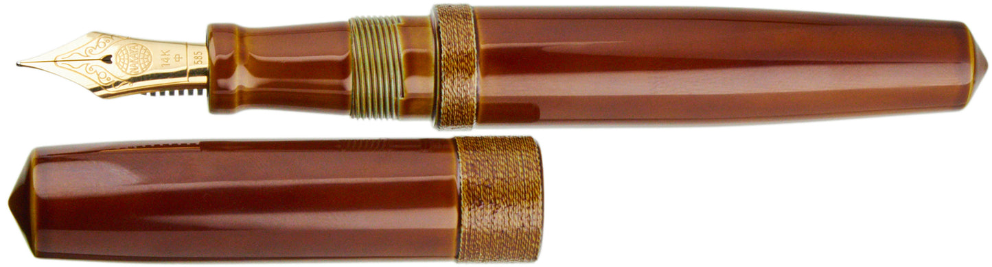 Nakaya Piccolo Cigar String Rolled Heki-tamenuri - nibs.com