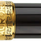 Aurora Optima Black Resin Silver Cap - nibs.com