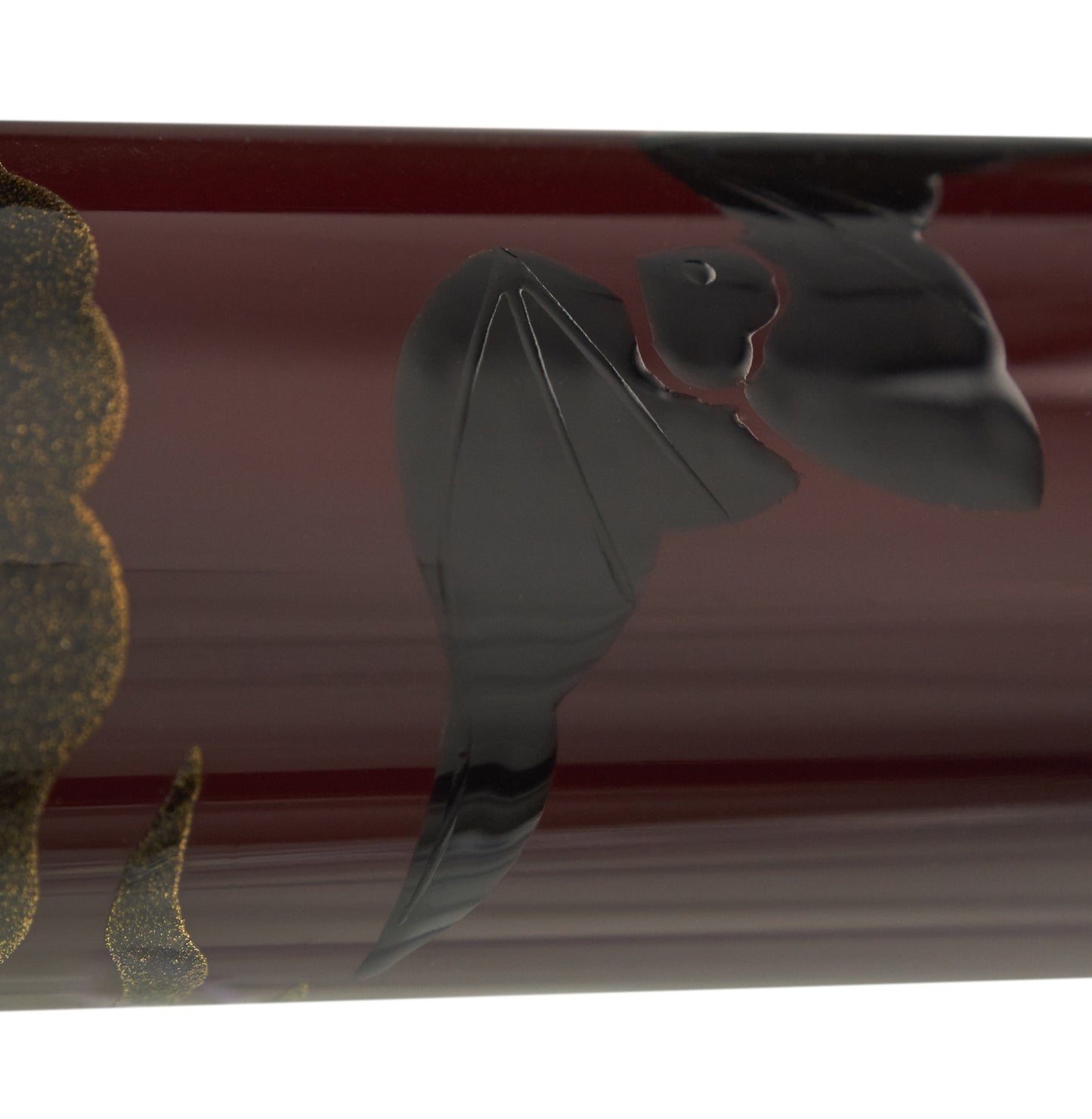 Nakaya 17mm Portable Cigar Bat in Kuro-tamenuri - nibs.com