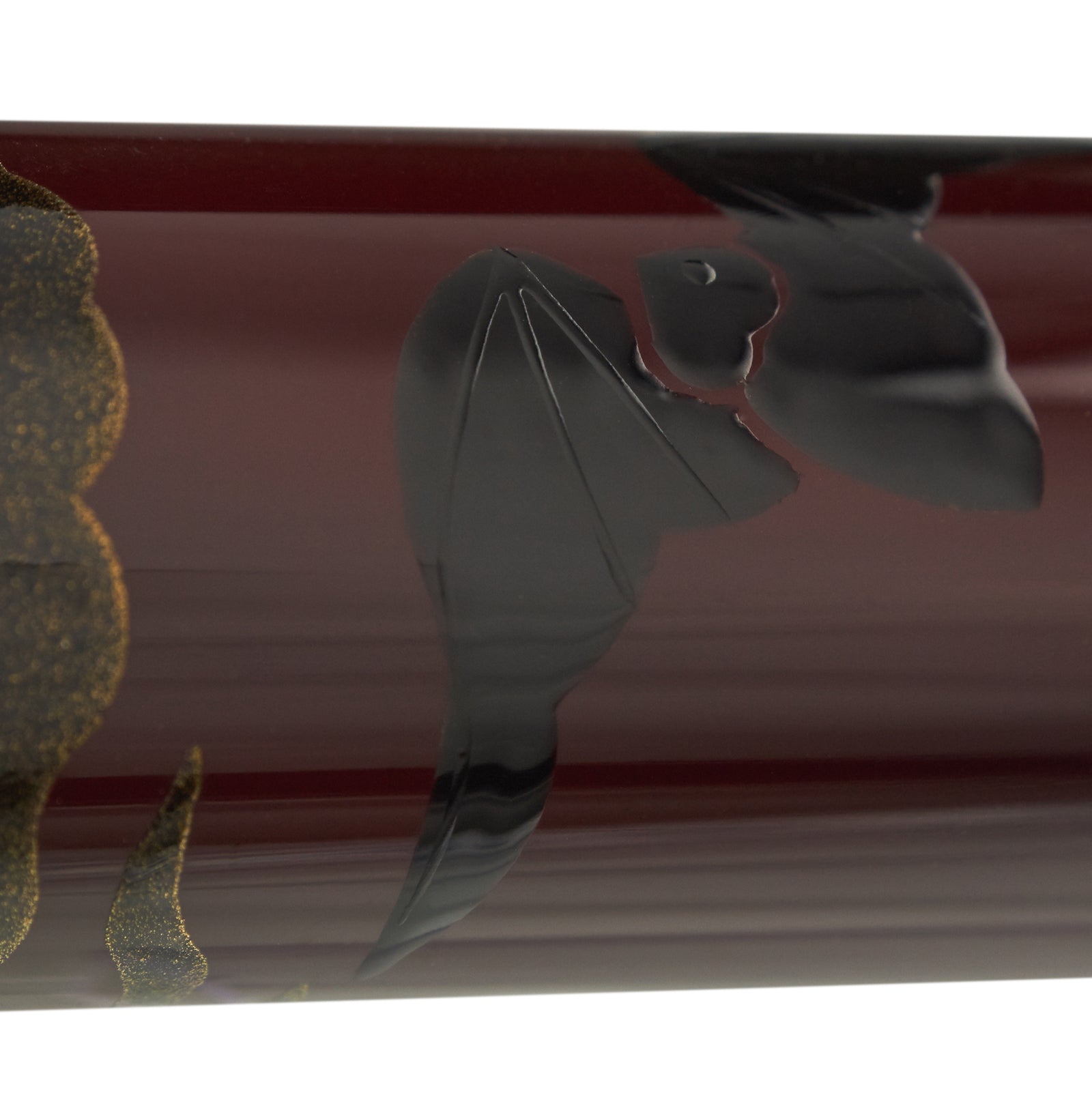 Nakaya 17mm Portable Cigar Bat in Kuro-tamenuri - nibs.com