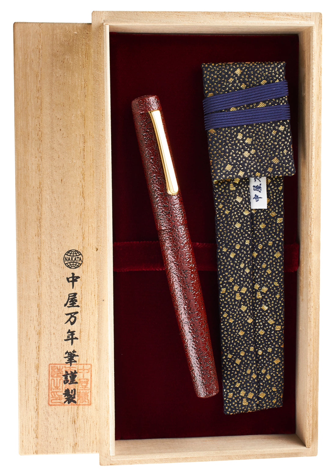 Nakaya Neo Standard Ishime-Kanshitsu Kuro-tamenuri - nibs.com
