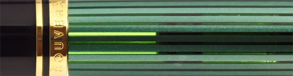 Pelikan Souverän M600 Green Stripe - nibs.com