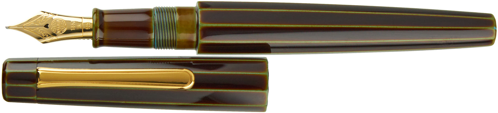Nakaya Decapod Writer Heki-tamenuri ST - nibs.com