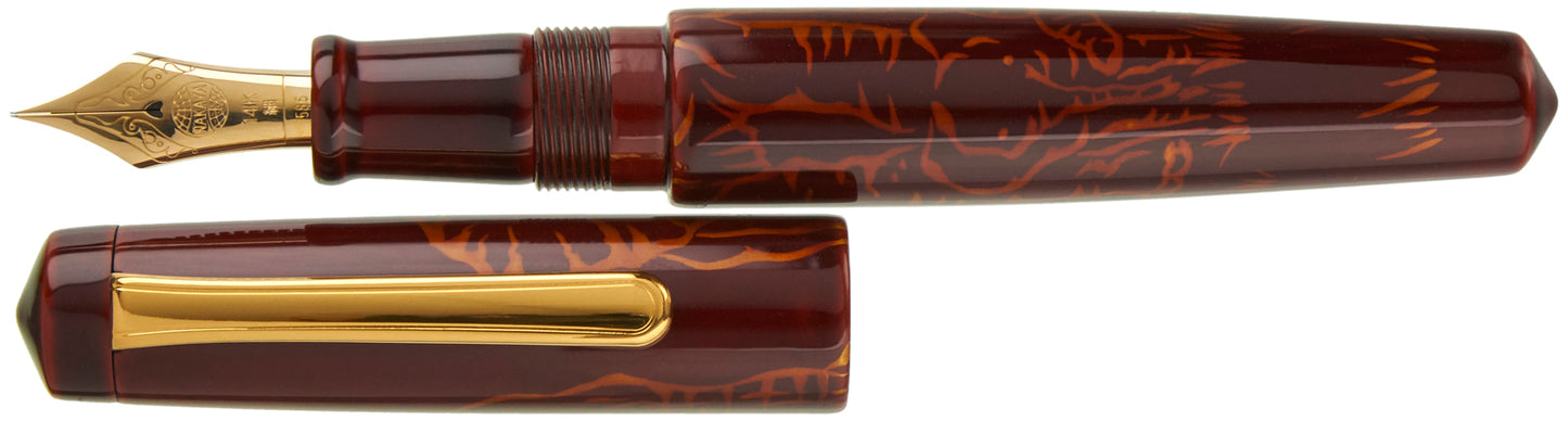 Nakaya Piccolo Writer Mother and Baby Elephant - nibs.com