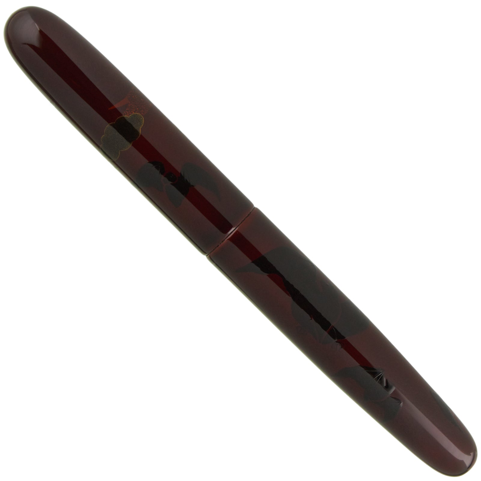 Nakaya 17mm Portable Cigar Bat in Kuro-tamenuri - nibs.com