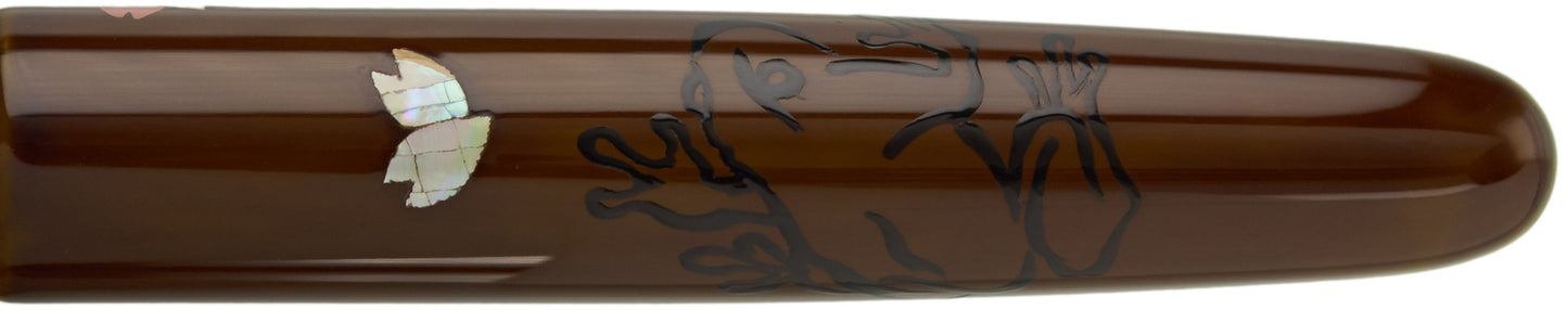 Nakaya Portable Writer Frog with Cherry - nibs.com