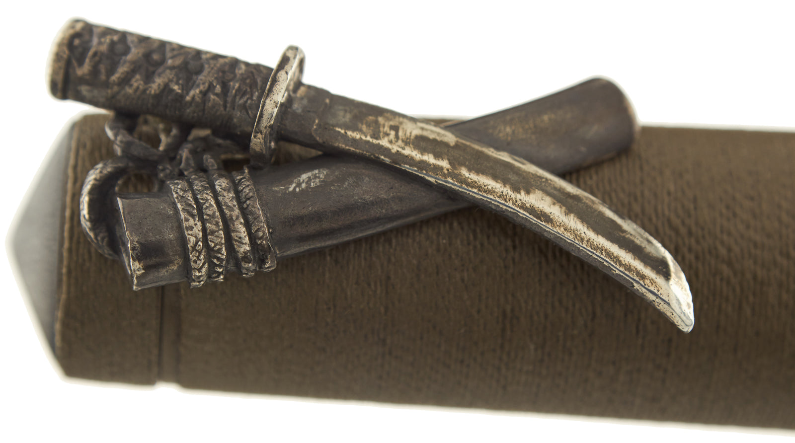 Nakaya Piccolo Writer Small Sword Gin Itomaki - nibs.com