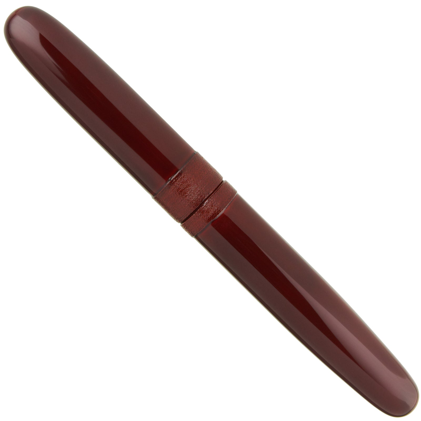 Nakaya 17mm Portable Cigar String Rolled Aka-tamenuri - nibs.com