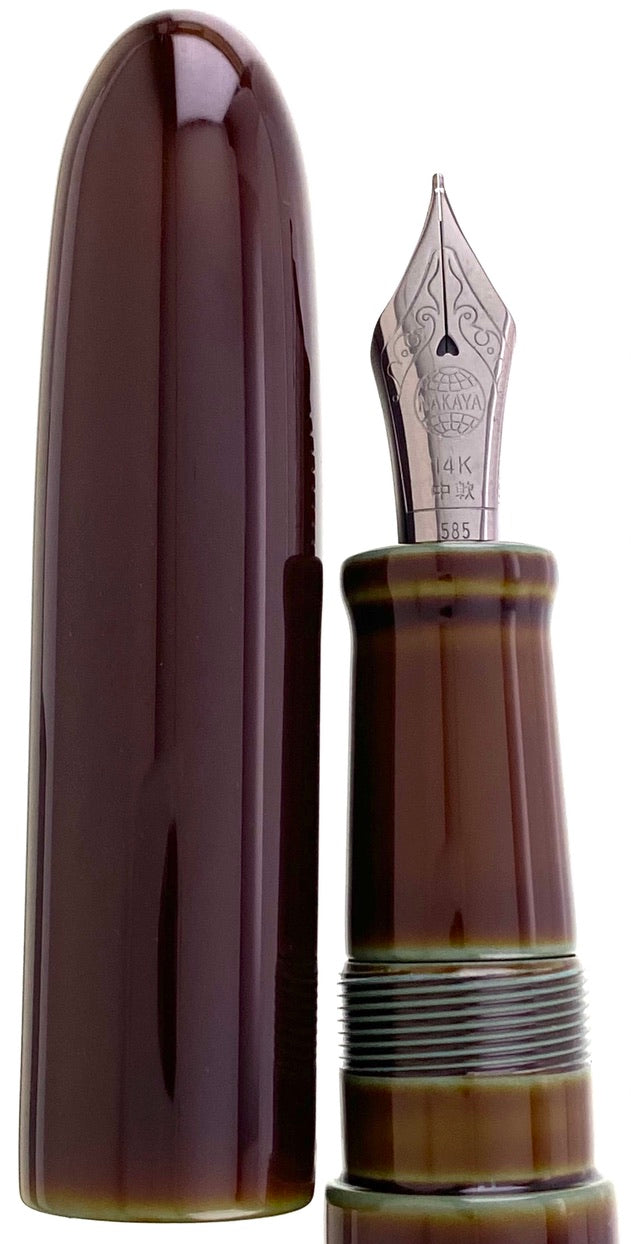 Nakaya 17mm Portable Cigar Heki-tamenuri - nibs.com