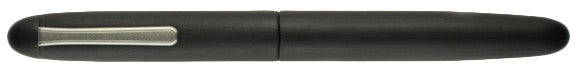 Nakaya Long Writer Matte Black Hairline - nibs.com