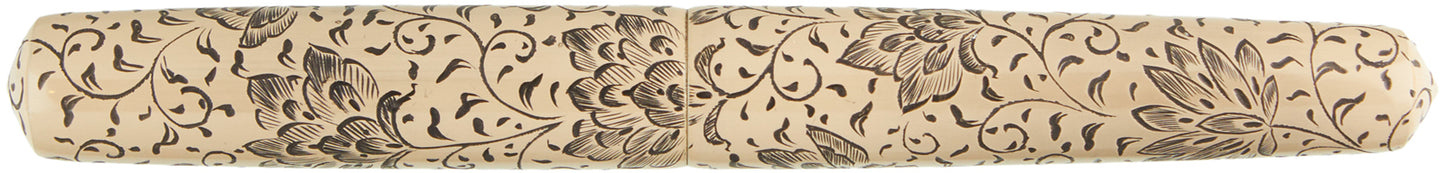 Nakaya Piccolo Cigar Housoge White - nibs.com