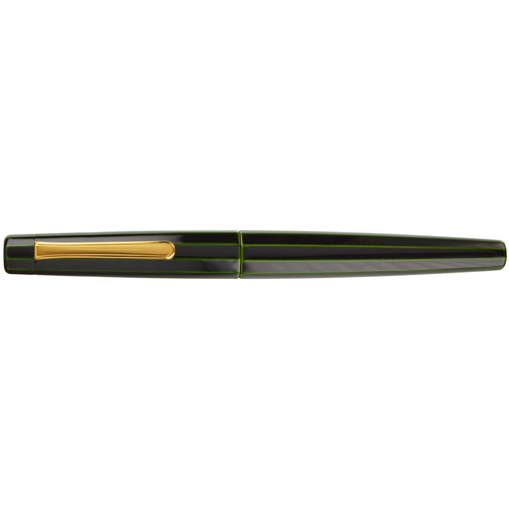 Nakaya Decapod Writer Midori-tamenuri - nibs.com