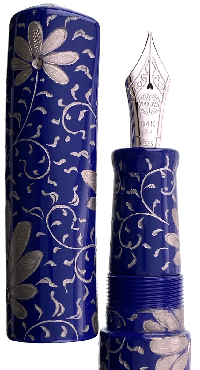 Nakaya Dorsal Fin Version 2 Chinkin Palmet Kikyo - nibs.com