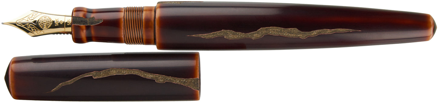 Nakaya Naka-ai Cigar Negoro Toki-tamenuri - nibs.com