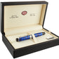 Aurora Optima Auroloide Blue Chrome - nibs.com