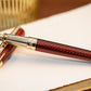 S.T. Dupont Line D Large Firehead Guilloché Amber - nibs.com