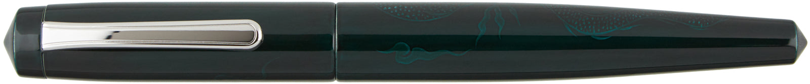 Nakaya Naka-ai Writer Ascending Dragon Ao-tamenuri - nibs.com