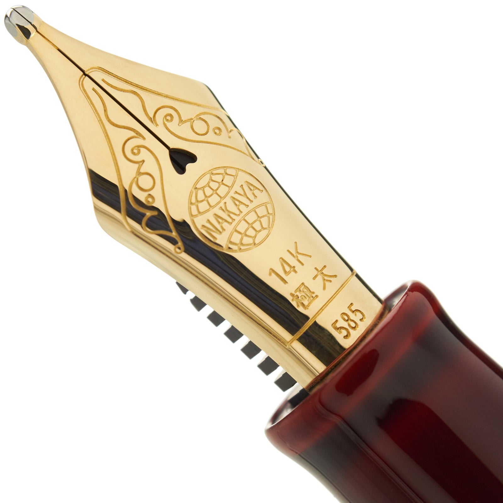 Nakaya Decapod Writer Aka-tamenuri ST - nibs.com