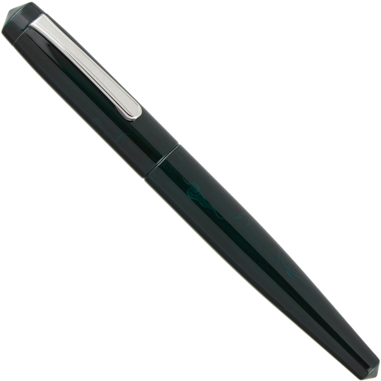 Nakaya Naka-ai Writer Ascending Dragon Ao-tamenuri - nibs.com