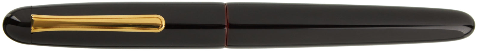 Nakaya Portable Writer Lotus Maki-e Kuro-tamenuri - nibs.com