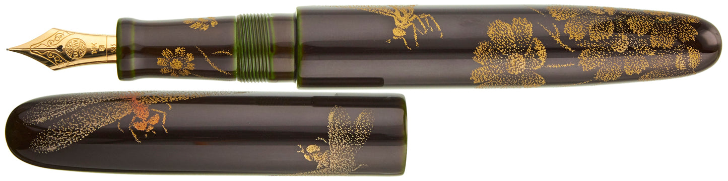 Nakaya 17mm Long Cigar Chinkin Dragonflies - nibs.com