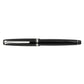 Pilot Falcon Resin Black Rhodium - nibs.com