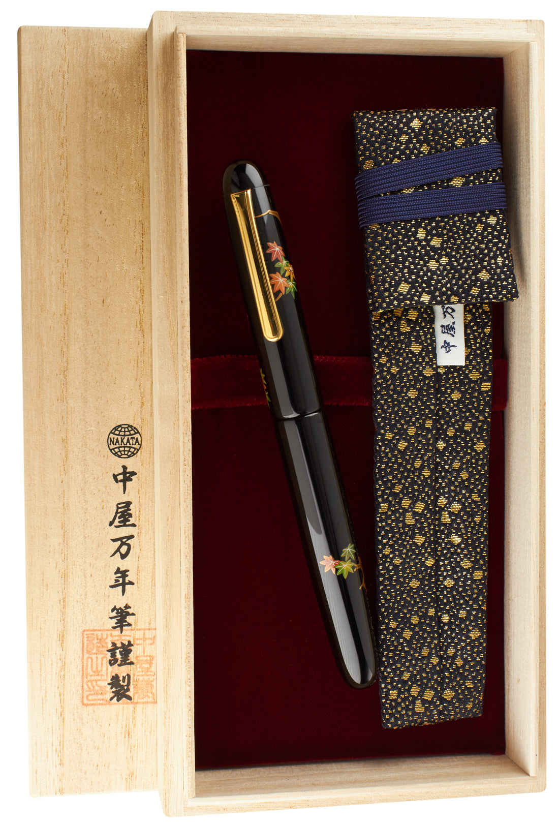 Nakaya Portable Writer Maple Leaves - nibs.com