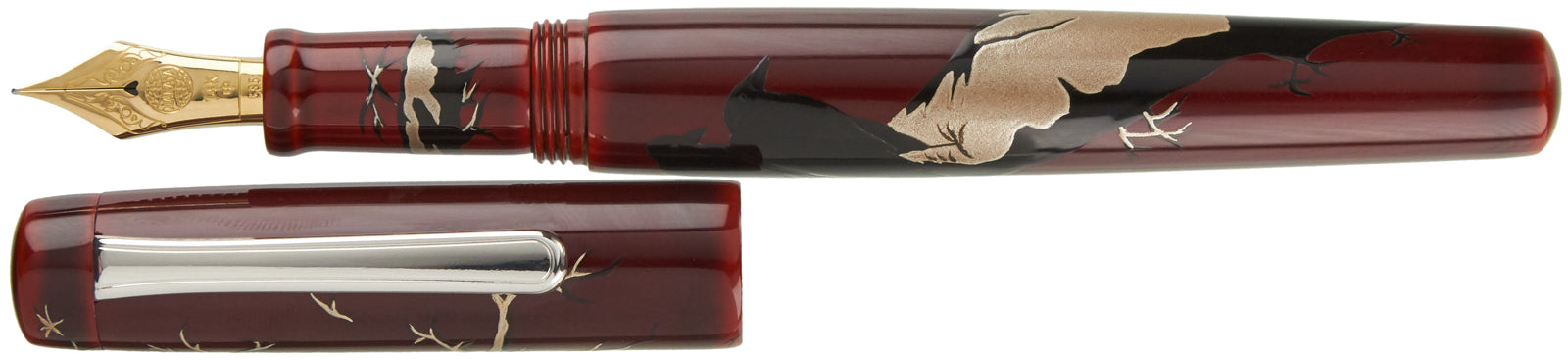 Nakaya Neo Standard Karasu Kite and Crow - nibs.com