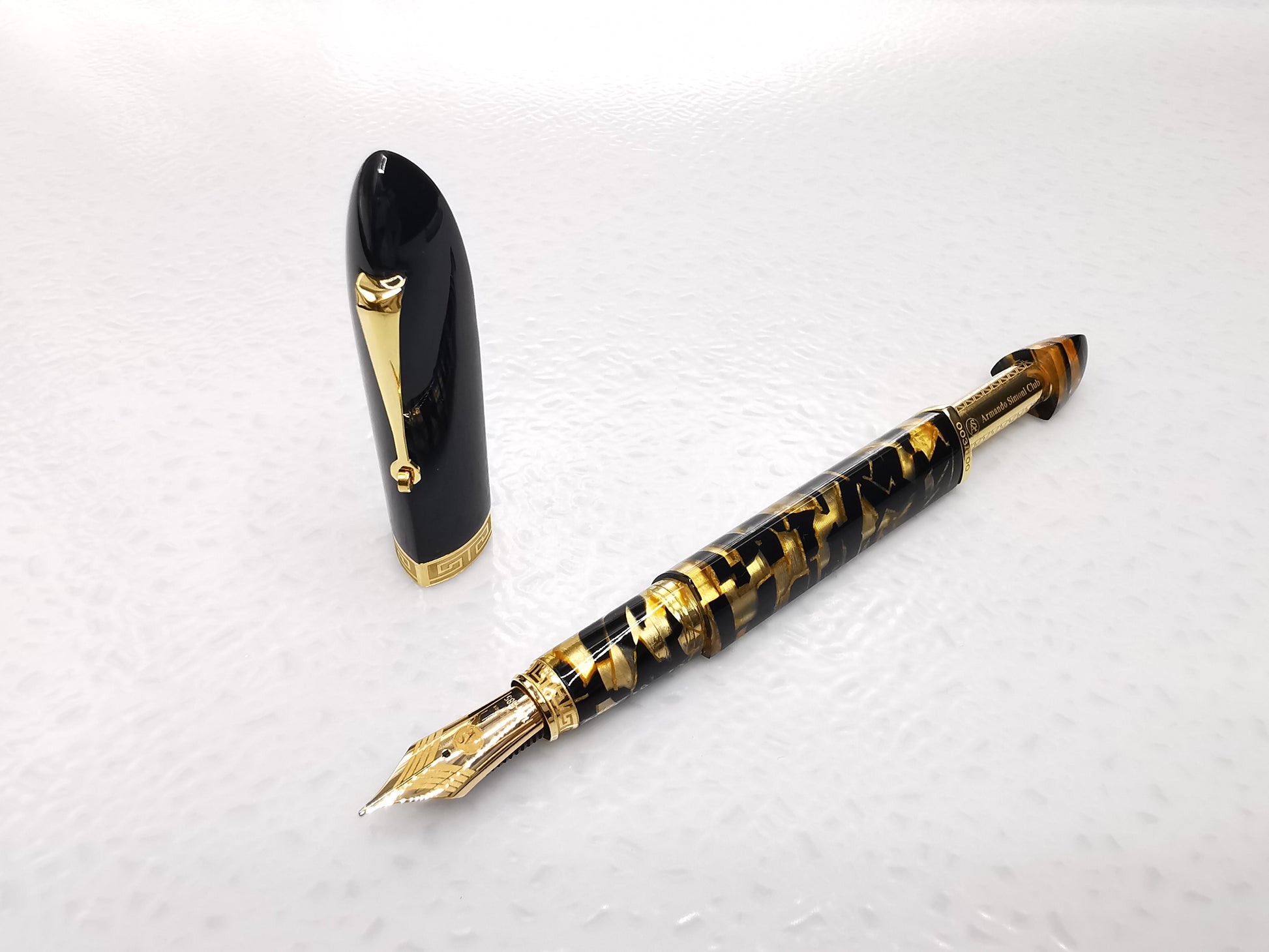 ASC Triangolo Black Lucens Gold Limited Edition - nibs.com