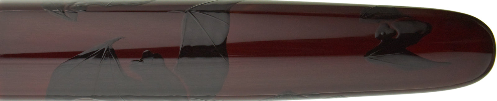 Nakaya 17mm Portable Cigar Bat in Kuro-tamenuri - nibs.com