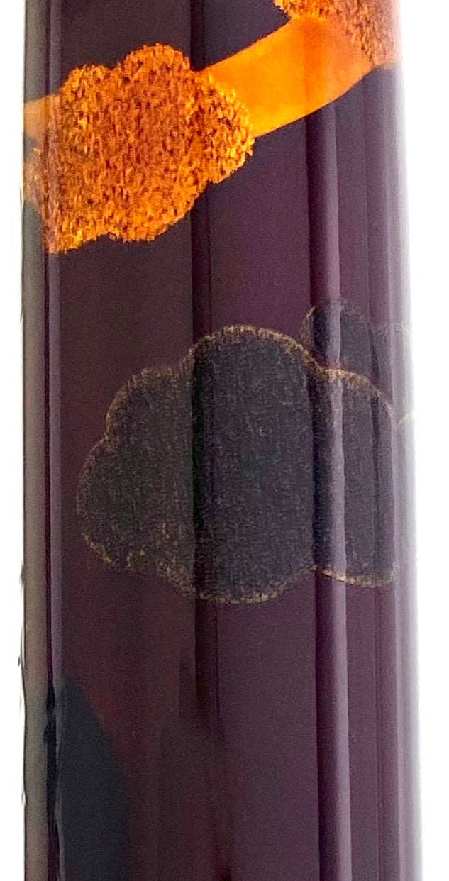 Nakaya Portable Cigar Bat in Kuro-tamenuri - nibs.com