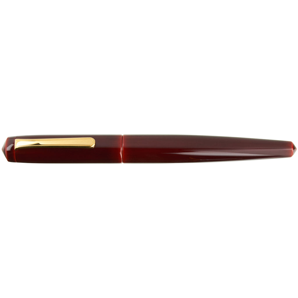 Nakaya Naka-ai Writer Ballpen Aka-tamenuri Gold - nibs.com